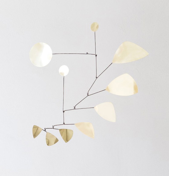 Image 1 of Scultura mobile XXL in ottone