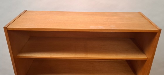 Vintage Mid-Century Open Boekenkast - Highboard – Boekenkasten, Metal, Wood (photo 10 of 11)
