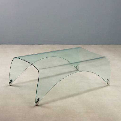 'Genio' coffee table by Massimo Iosa Ghini for Fiam – Fiam Italia, bijzettafels, Glass