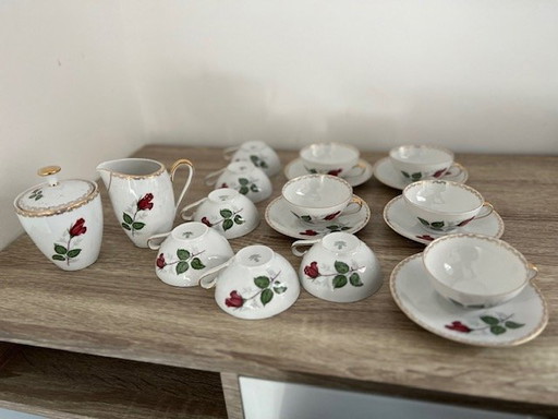 18 Piece Porcelain Coffee/Tea Set Winterling Bavaria