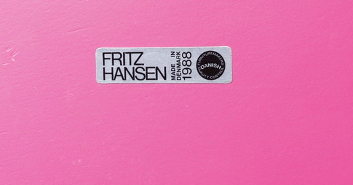 4 taburetes vintage Fritz Hansen 1987