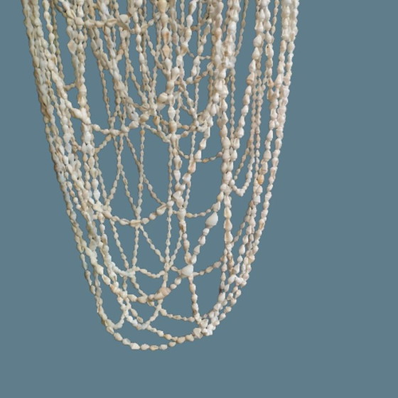 Shell pendant lamp, cream, Other, Metal, Creme, Bohemian (photo 3 of 5)