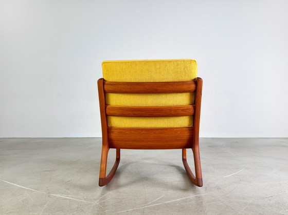 Image 1 of Midcentury rocking chair France & Søn Ole Wanscher danish teak