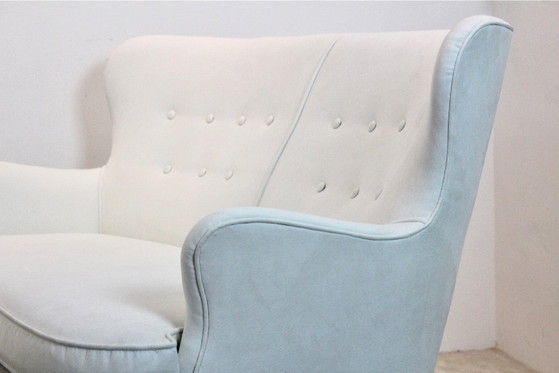 Artifort Theo Ruth Cocktail Sofa, Netherlands 1950s, Loveseats (photo 9 of 14)
