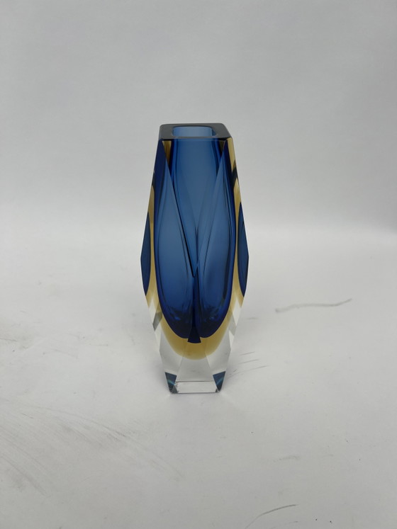 Vintage Murano Glass Vase - Mid Century (photo 2 of 9)