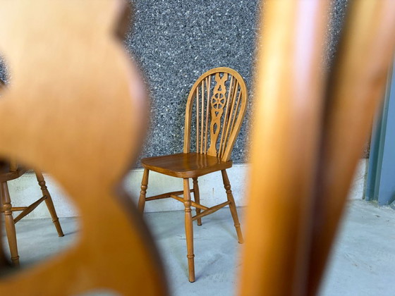 Set di 6 Sedie da Pranzo Vintage Ercol, anni '50 – Wood (photo 10 of 11)