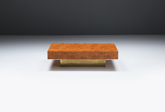 Image 1 of Burlwood Couchtisch - Jean-Claude Mahey - Roche Bobois