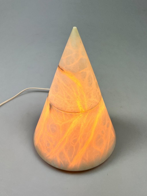 Vintage Albasten Lamp In Kegelvorm, Spanje, 1970's