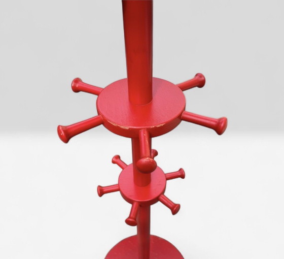 Vintage Deens Design Icoon |Kinderkapstok | Nanna Ditzel For Poul Kold | Jaren '60 – Kapstokken, Wood (photo 11 of 14)