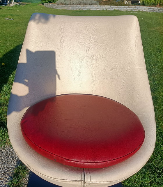 Image 1 of 1 2-Color Polaris Chair by Pierre Guariche for Meurop