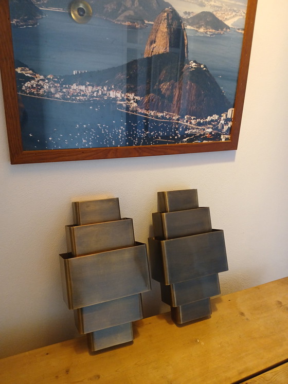 Image 1 of Art Deco Wall Sconces