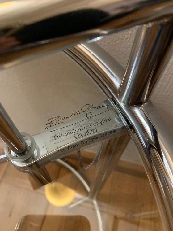 Image 1 of ClassiCon E1027 Adjustable Eileen Grey side table