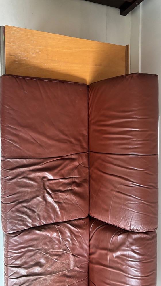 Harvink Mission Bank – Jack Crebolder – Vintage Design – Leer – 3-5 zitsbanken, Leather (photo 3 of 7)