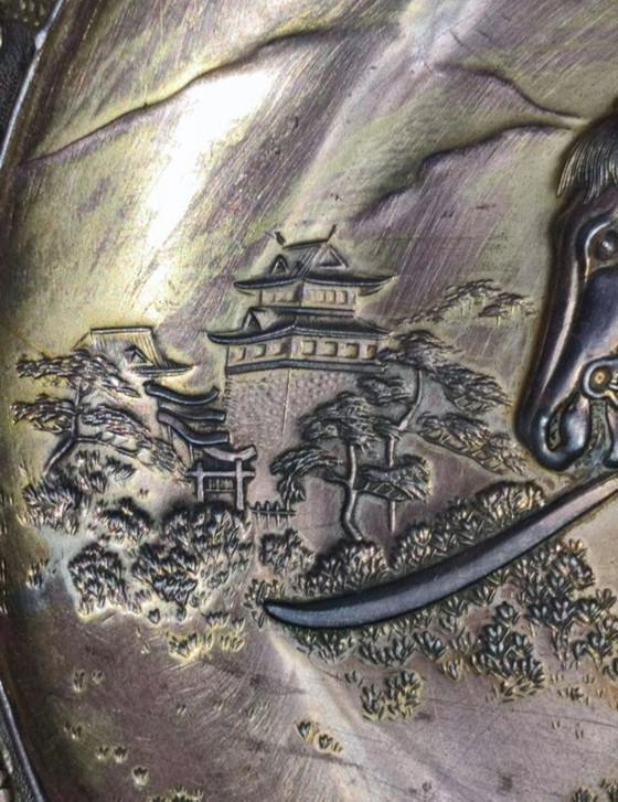 Piatto Samurai/Drago – vintage, Oggetti decorativi, Metal (photo 3 of 13)