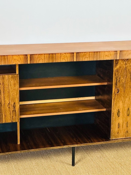 Image 1 of Tall Scandinavian sideboard in rosewood, 1960