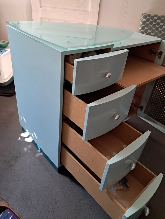 Image 1 of Cabinet with 4 drawers and wide pull-out drawer