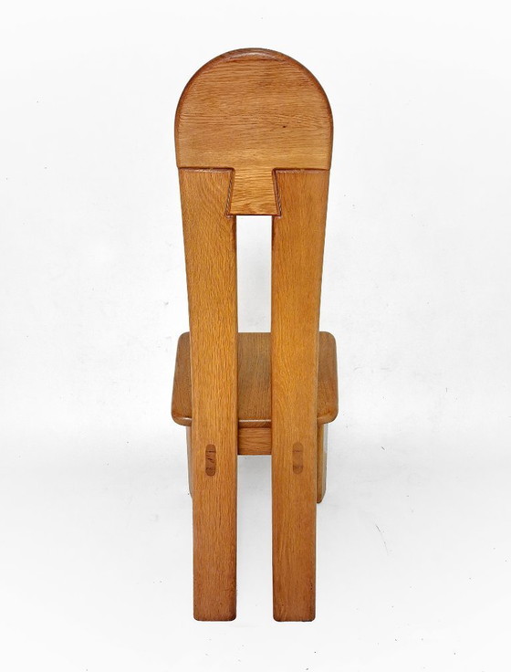 Image 1 of dining room chairs De Puydt 6 pieces