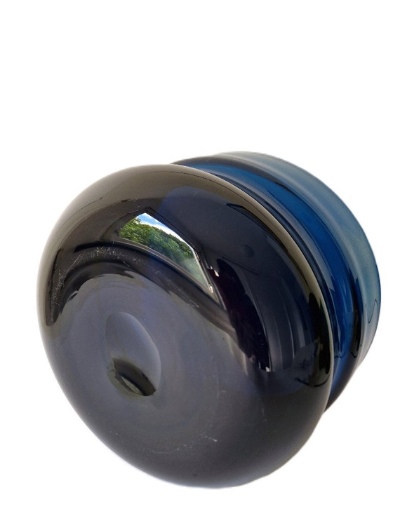 Image 1 of Kosta Boda - Bowl from the "Blå Serien" by Bertil Vallien - Largest Size