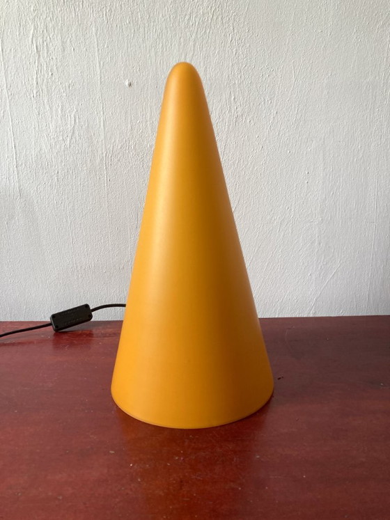 Teepee Lamp in Orange-Yellow Glass, 1980s-1990s – SCE, Table lamps (photo 3 of 8)