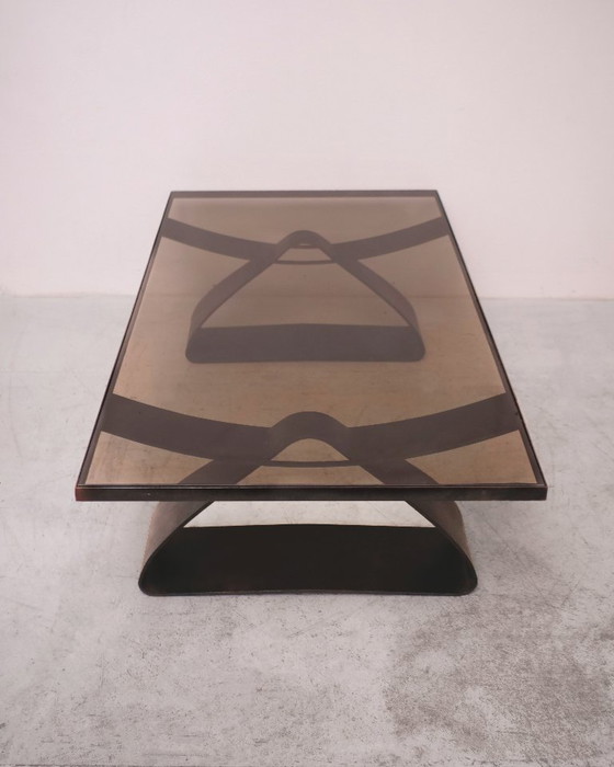 Image 1 of sculptural coffee table, 1970s design