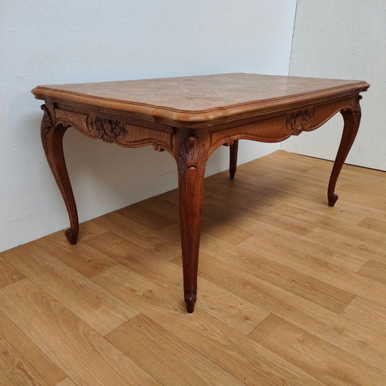 Image 1 of Vintage Country Dining Table Dining Room Table Extendable Table