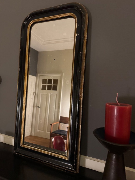 Image 1 of Antique Louis Phillipe mirror 1860-1890