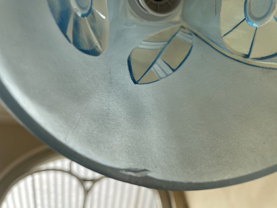 Image 1 of Lampe pendante Art Deco 1930 Degué French
