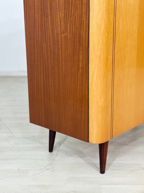 Image 1 of Magnifique armoire à linge/meuble/lavabo/table haute vintage des années 50