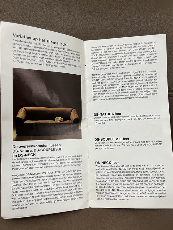 Image 1 of 2 x De Sede Exclusiv DS-50 incl. tavolino da caffè