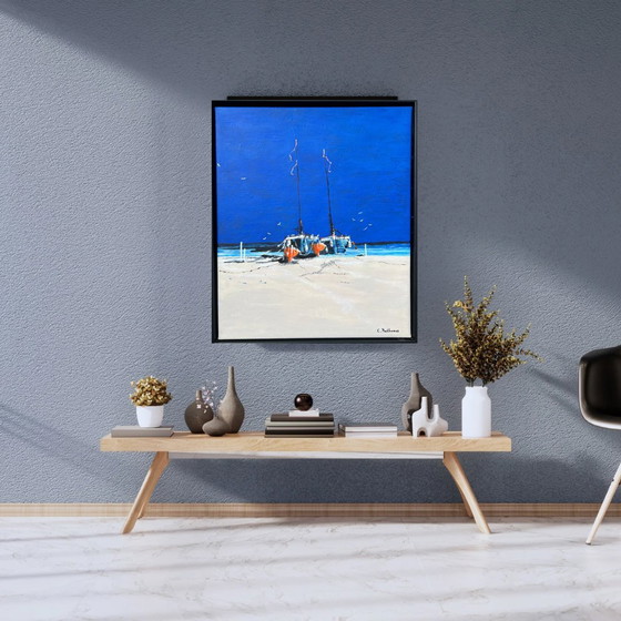 Image 1 of Gemälde "Sonnenlicht und Salz" - Corine Posthumus