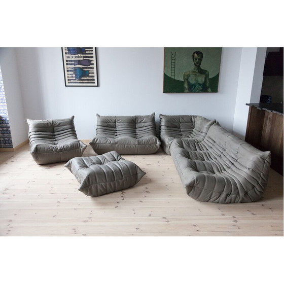 Image 1 of Togo vintage loungeset van Michel Ducaroy voor Ligne Roset, Frankrijk 1970