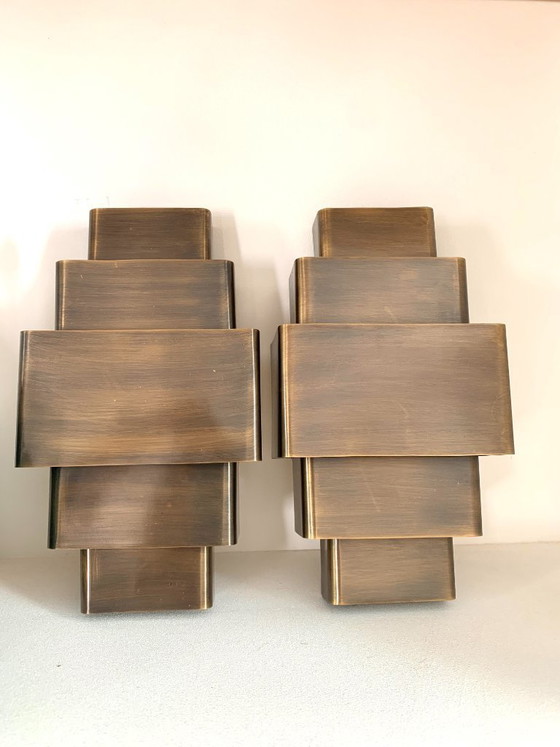 Image 1 of 2 prachtige Art Deco wandlampen