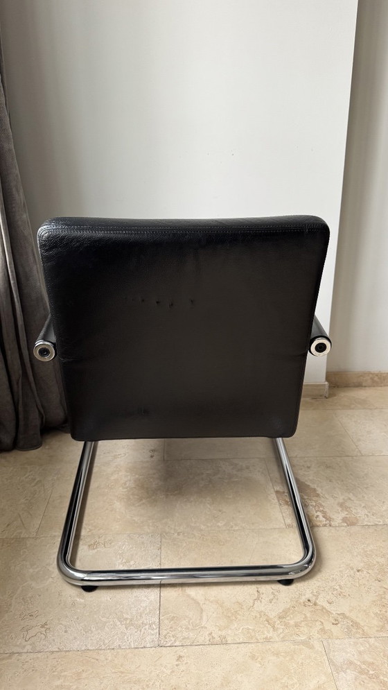 Vitra Visalounge Fauteuil – Antonio Citterio – Cuir Noir – Leather (photo 6 of 16)