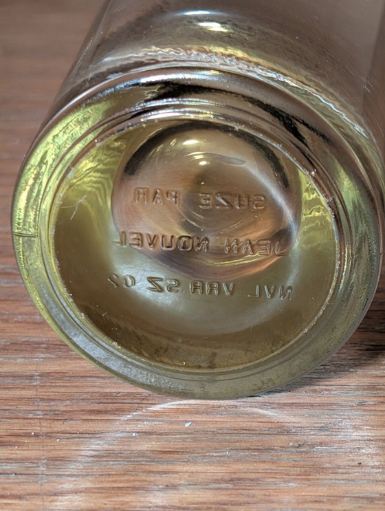 Image 1 of Set van 4 SUZE tubeglazen, geel, van Jean Nouvel