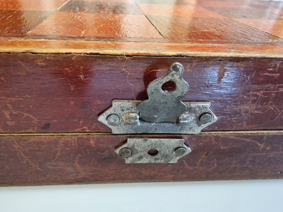 Schaakpartij Sovjet-Unie 1941 – Artel Kultsport Moskau, Decoratieve objecten, Metal, Wood (photo 10 of 15)