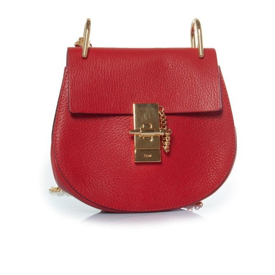 Image 1 of Chloe, bolso de piel roja