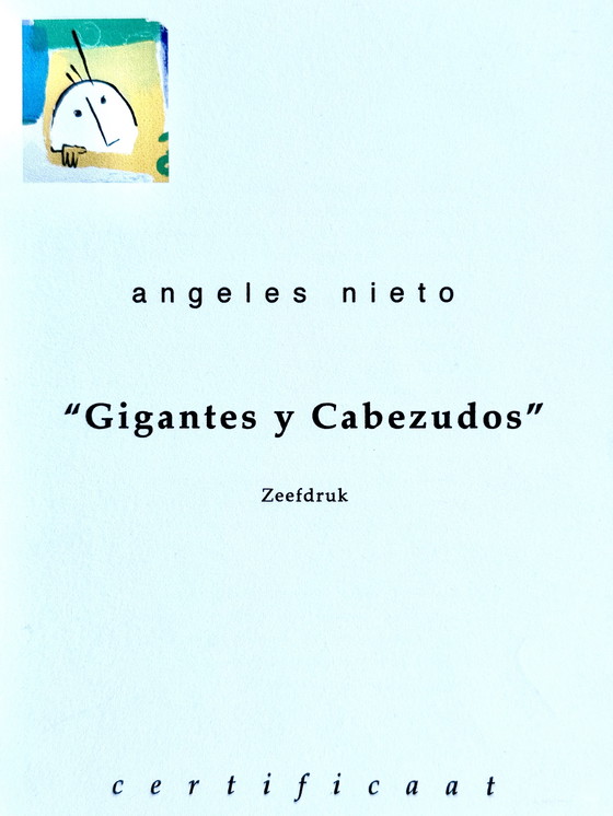 Image 1 of Gigantes Y Cabezas – Limited Edition Zeefdruk Van Ángeles Nieto