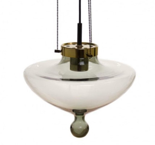 2x RAAK high chaparral vintage lamp 60's mushroom(+reserveglas!)