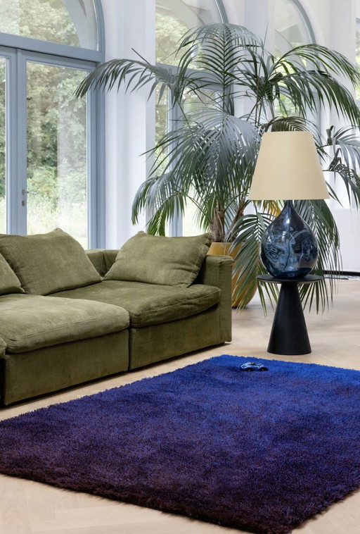  Brink & Campman vloerkleed, Shade High Electric Blue Aubergine 11918
