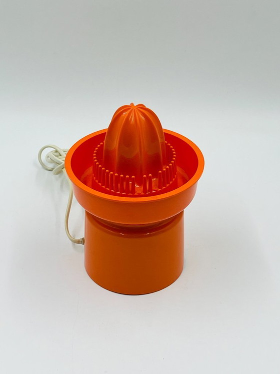 Vintage Philips Orange Space Age Citrus Juicer – Kitchen accessories, Plastic (photo 5 of 11)