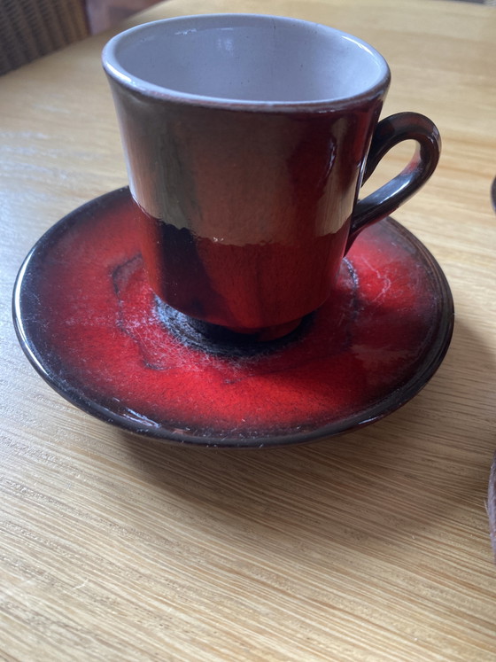 Image 1 of Lava calda 5 tazzine da espresso anni '60