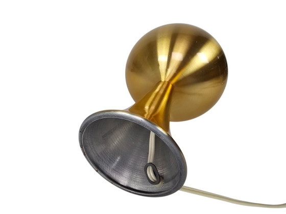 Image 1 of Anvia - Space Age - Diabolo - brass - table lamp - 70s