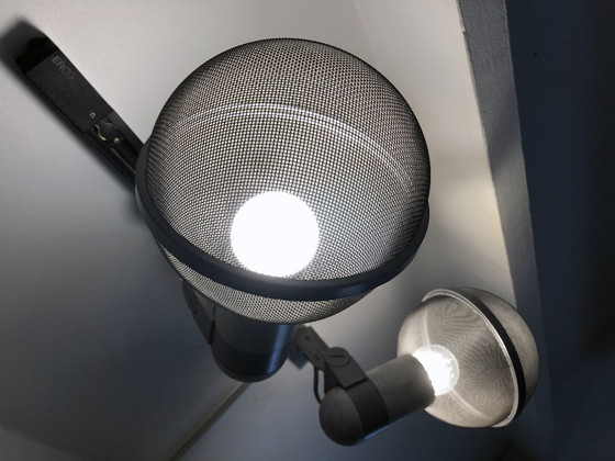 Image 1 of Vintage Ceiling Rail Fixture - Micro Pin Spots - Roger Tallon - Erco - 1975