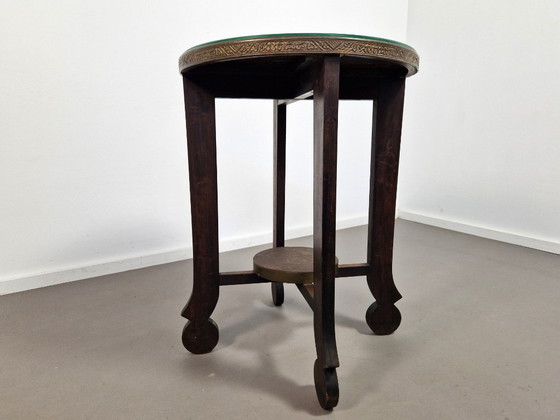 Image 1 of Tavolino Art Déco Amsterdam con piano in rame