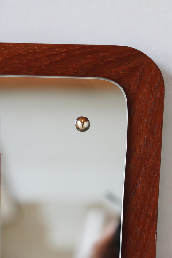 Image 1 of Vintage Scandinavian Teak Mirror - 60's - 28.03.25.02