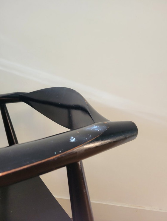 Image 1 of Sedia vintage CH35 di Hans J. Wegner per Carl Hansen 1959