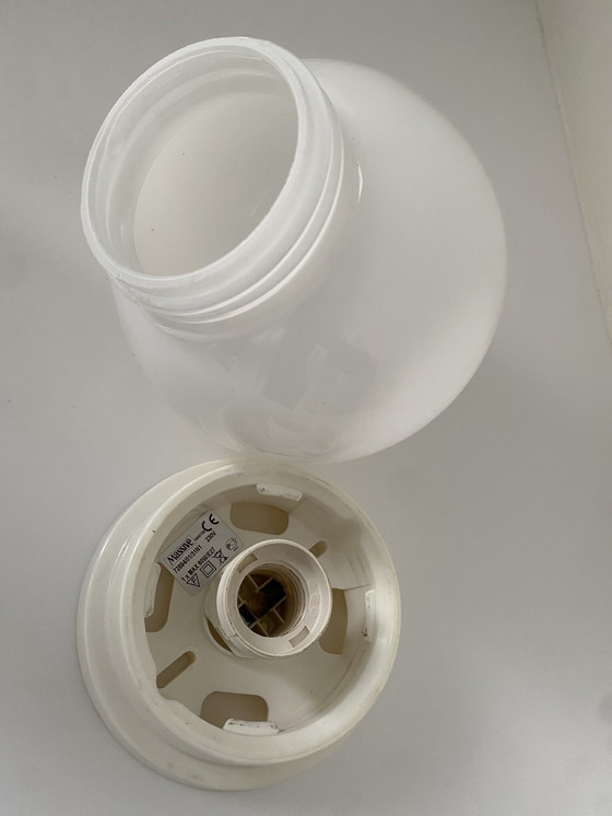 Image 1 of Lampada da soffitto vintage massiccia - lampada da parete anni '70