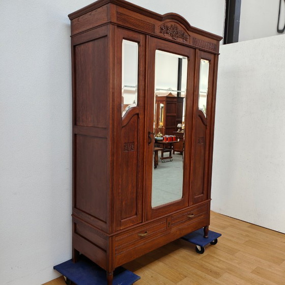Image 1 of Vintage Antique wardrobe closet detachable wardrobe