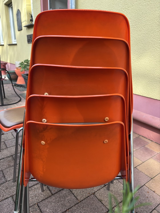 Image 1 of 6 stoelen Helmut Starke Europa jaren 70