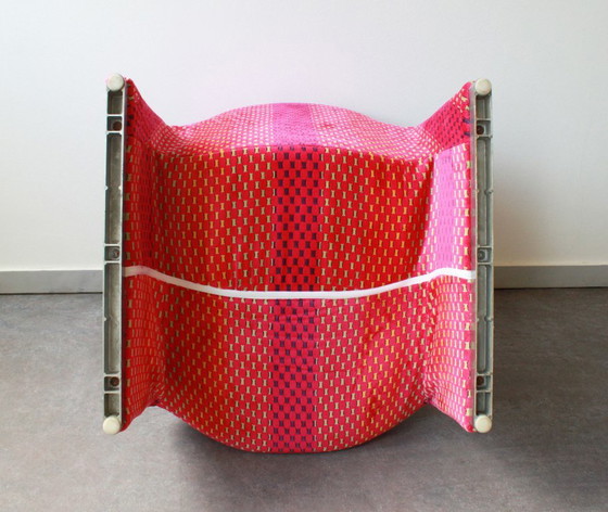 Alky armchair by Giancarlos Piretti for Anonima Castelli, Italy, 1969. – Textile (photo 9 of 12)